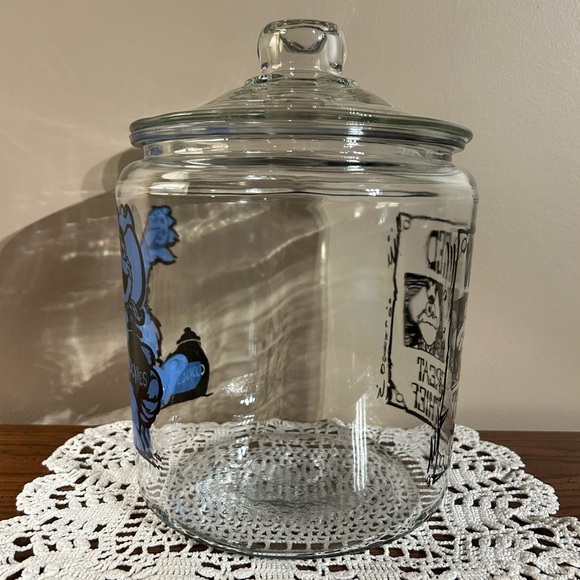 Glass Cookie Monster 'The Great Cookie Chief' Cookie Jar Muppets - Picture 5 of 6